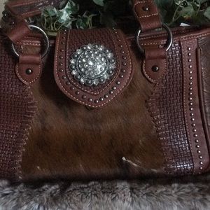 Cowhide bag